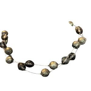 floating bead necklace